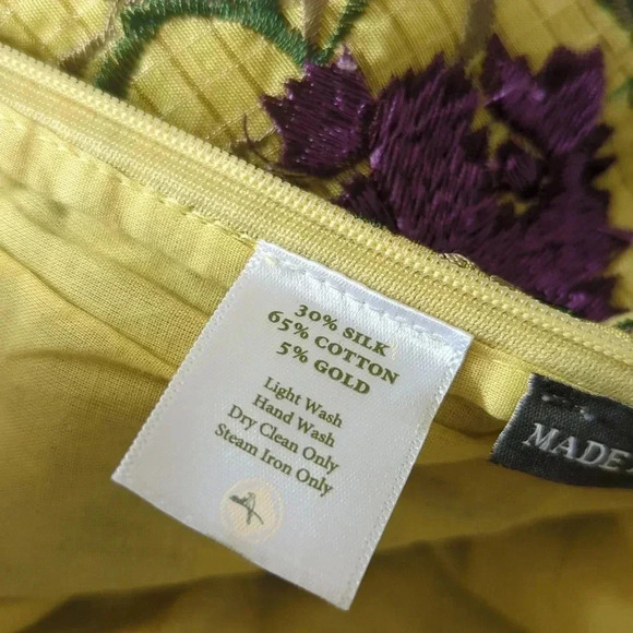 Anthropologie La Fuori Embroidered Shorts Floral Embroidery High Rise - Picture 9 of 9